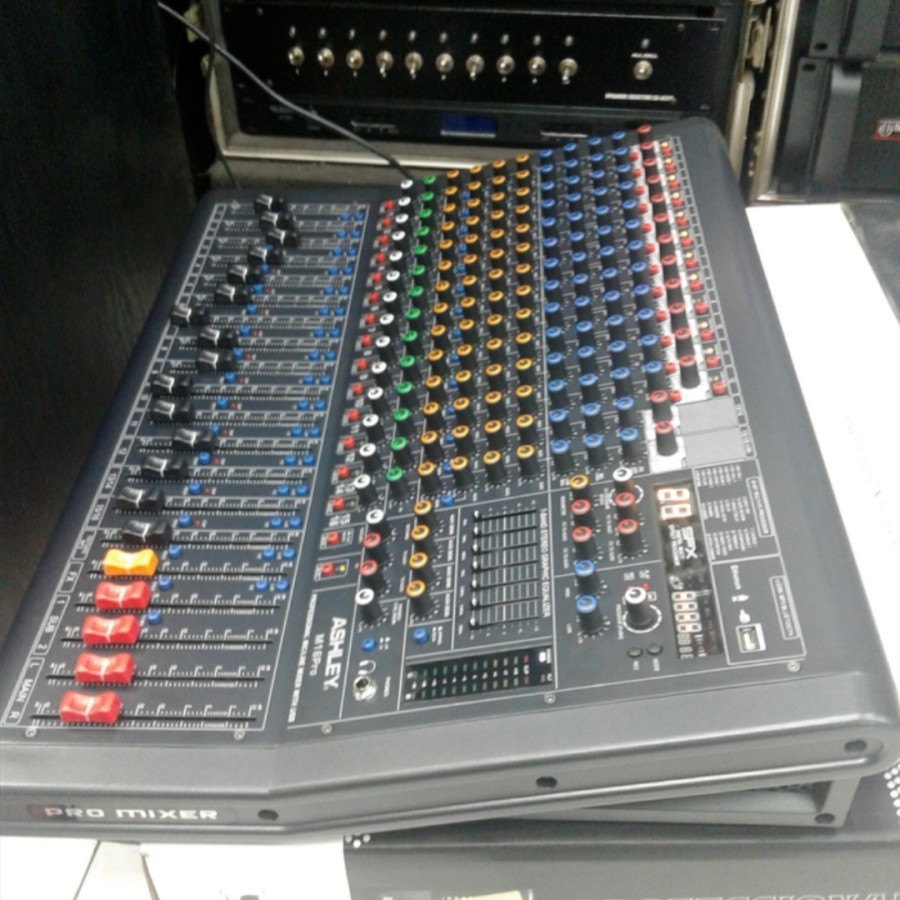 mixer audio ashley M16 pro original multi effeck dual engine