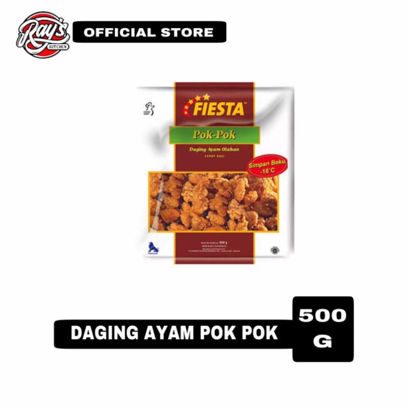 

Fiesta Chicken Pok pok 500gr - Daging Ayam Olahan