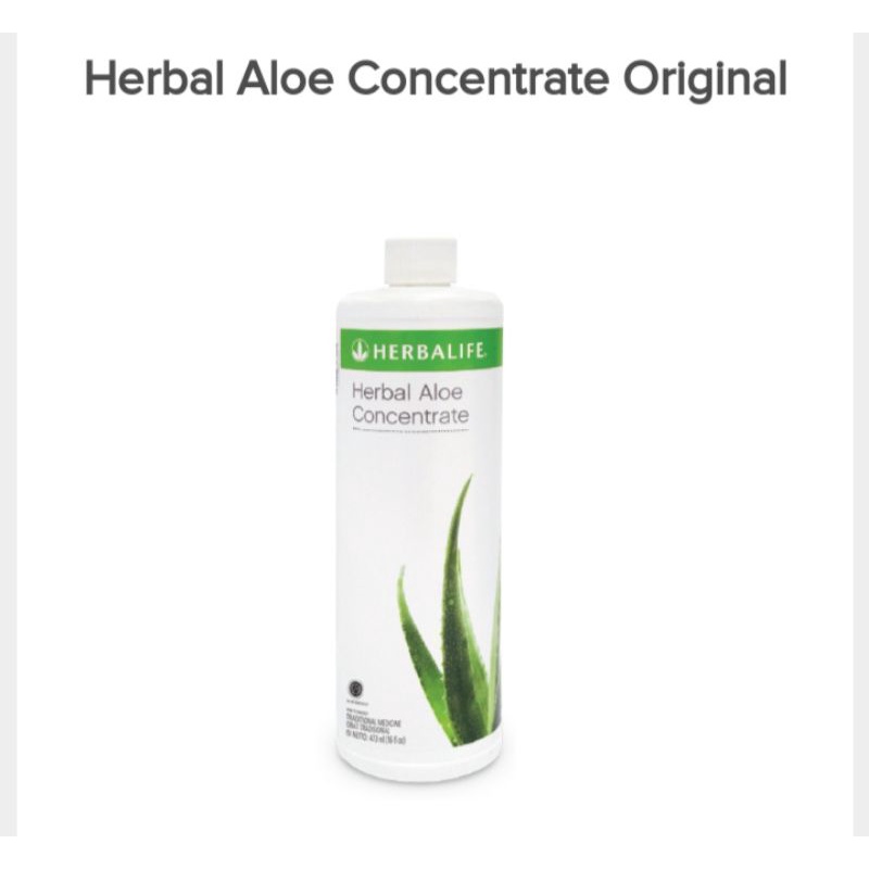 herbalife ALOE VERA / MINUMAN PEMBERSIH PENCERNAAN