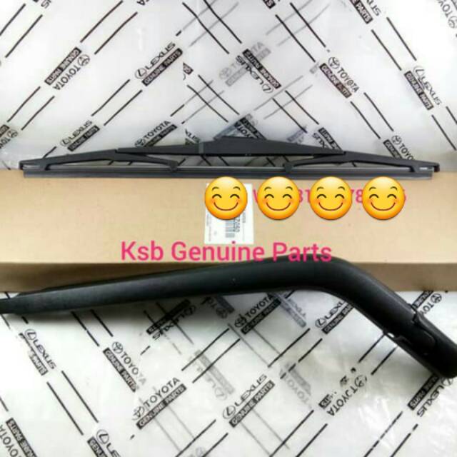 Gagang Wiper Arm Belakang Kaca Bagasi Avanza Xenia Veloz Fortuner Innova Jazz Kijang Kapsul