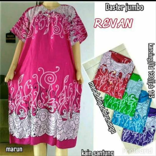 daster revan jumbo(100,Ribu 3pcs)