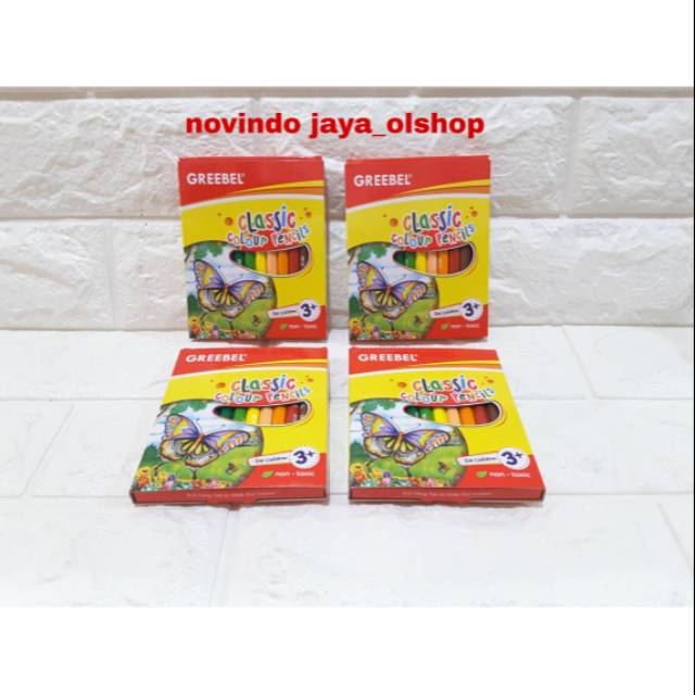 

PENSIL WARNA GREEBEL ISI 12 TERMURAH