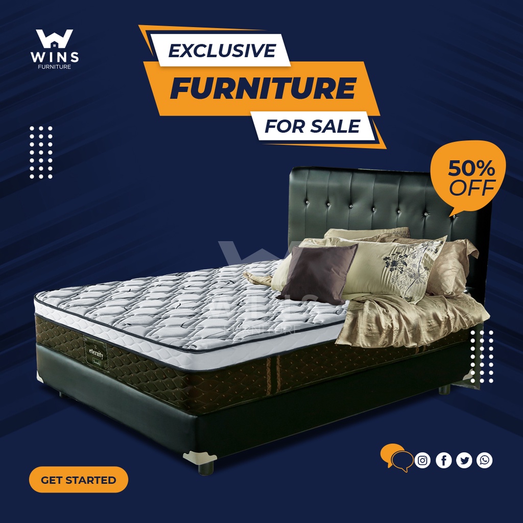 Kasur Matras Spring bed Elite Serenity Eternity