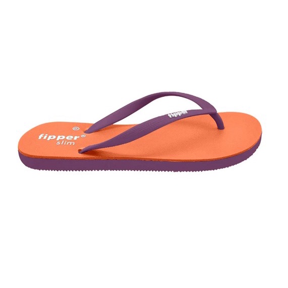 Sandal Fipper Slim Peach Burgundy Original