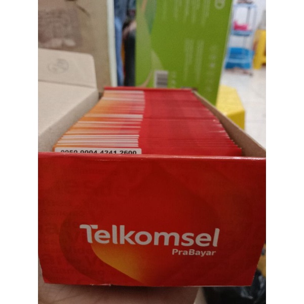 KARTU PERDANA TELKOMSEL SEGEL