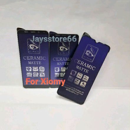 Tempered Glass Ceramic Anti Blue Matte Ray Screen Gruad Anti Pecah  For Xiomy Redmi 5 5+ Note 5 9i 9T 9 Prime 9 Power Note 9s  Note 11 Pro+