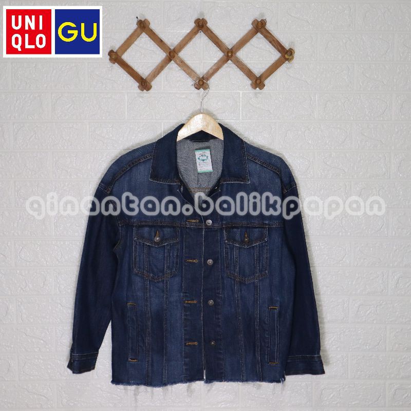 DENIM JAKET UNIQLO GU