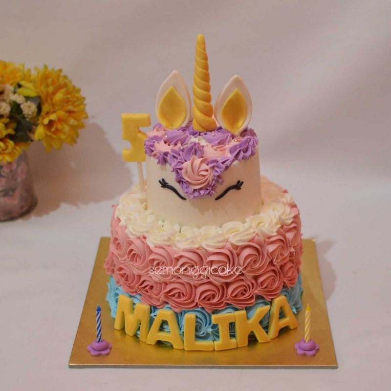 

cake ulang tahun semarang tema unicorn