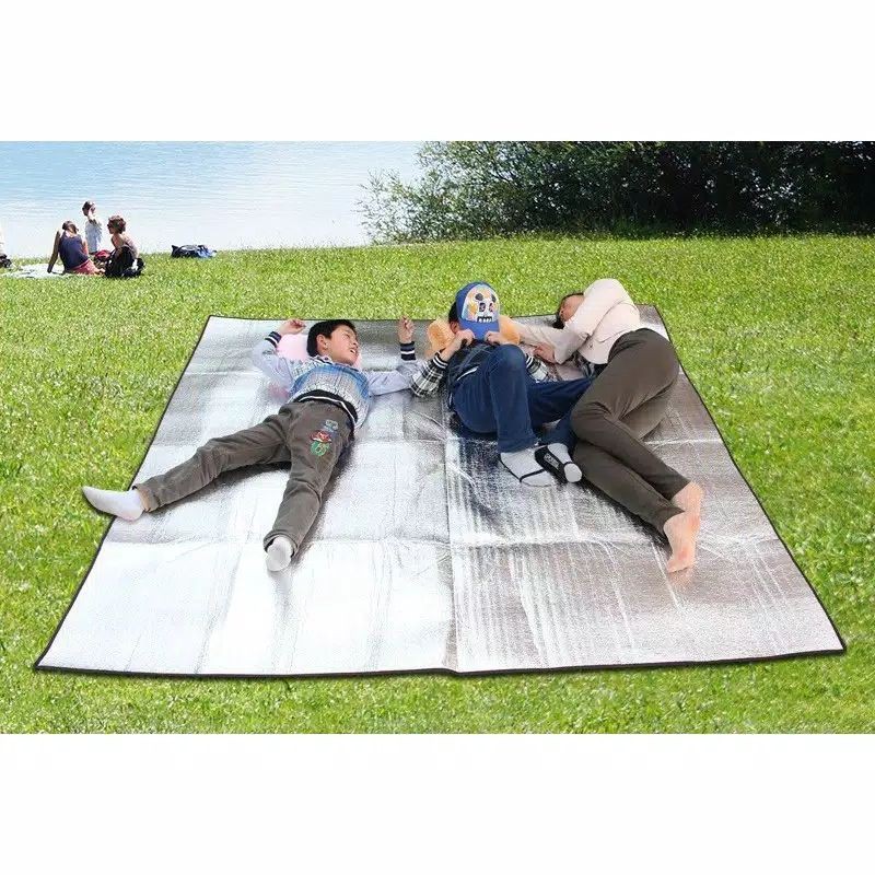 Matras Foil 180x100cm - matras alumunium - alas duduk camping outdoor - alas tenda kemping outdoor