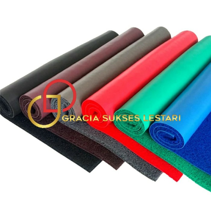 Keset Karpet PVC Mie Bihun Tebal Rol Kecil