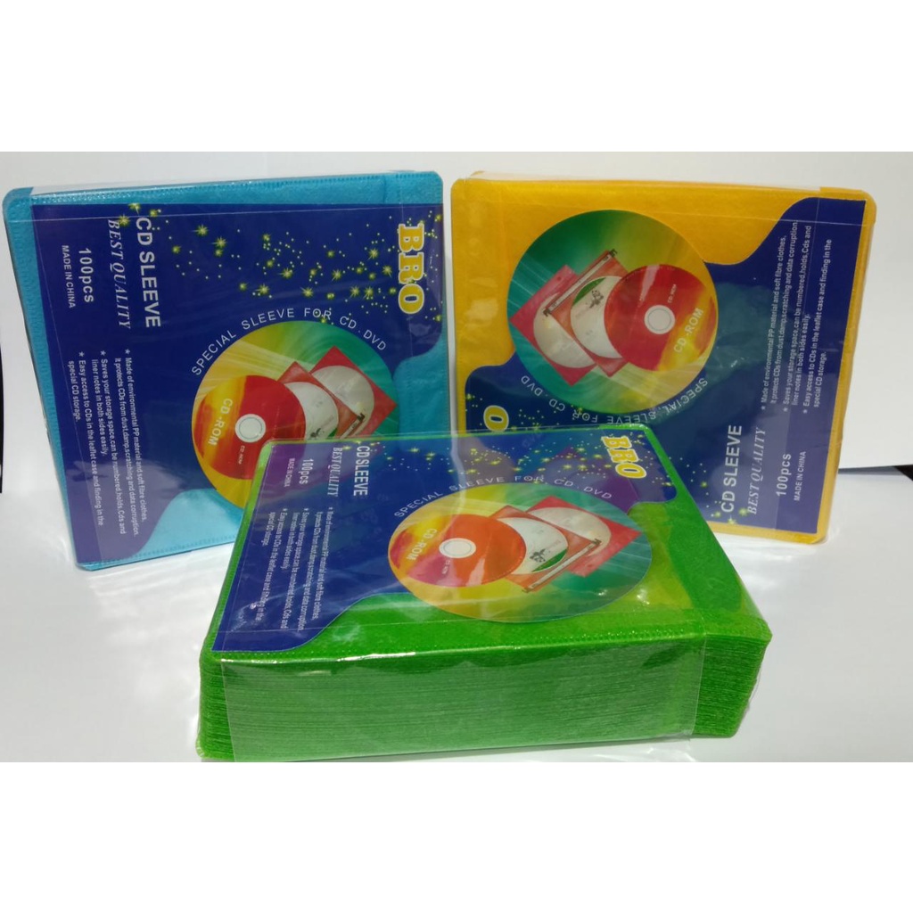 file cd/dvd isi 100pcs