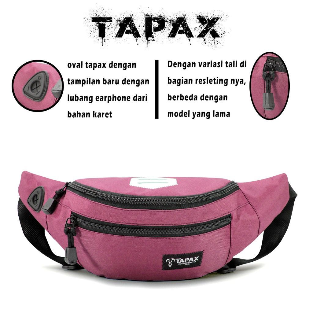 Tas Waistbag Unisex Colorways Tapax Oval KinayShop