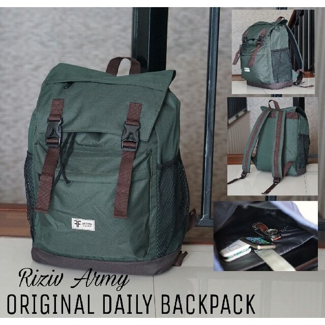 TAS RANSEL SEKOLAH ORIGINAL ARMY RIZIV