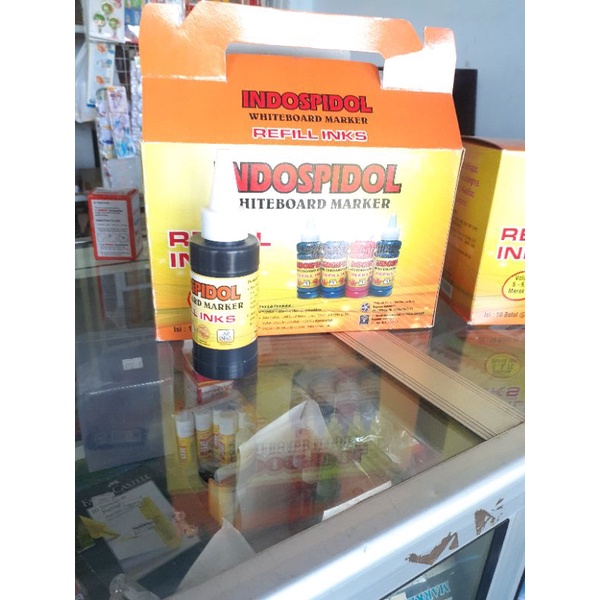 

Tinta Hitam Indospidol 100 ml / Pcs