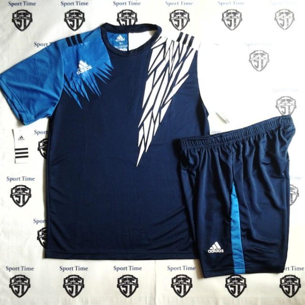 Setelan Futsal Adidas Eceran Satuan Feather - Navy