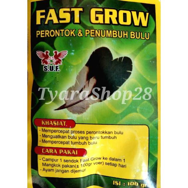 FAST GROW perontok dan penumbuh bulu