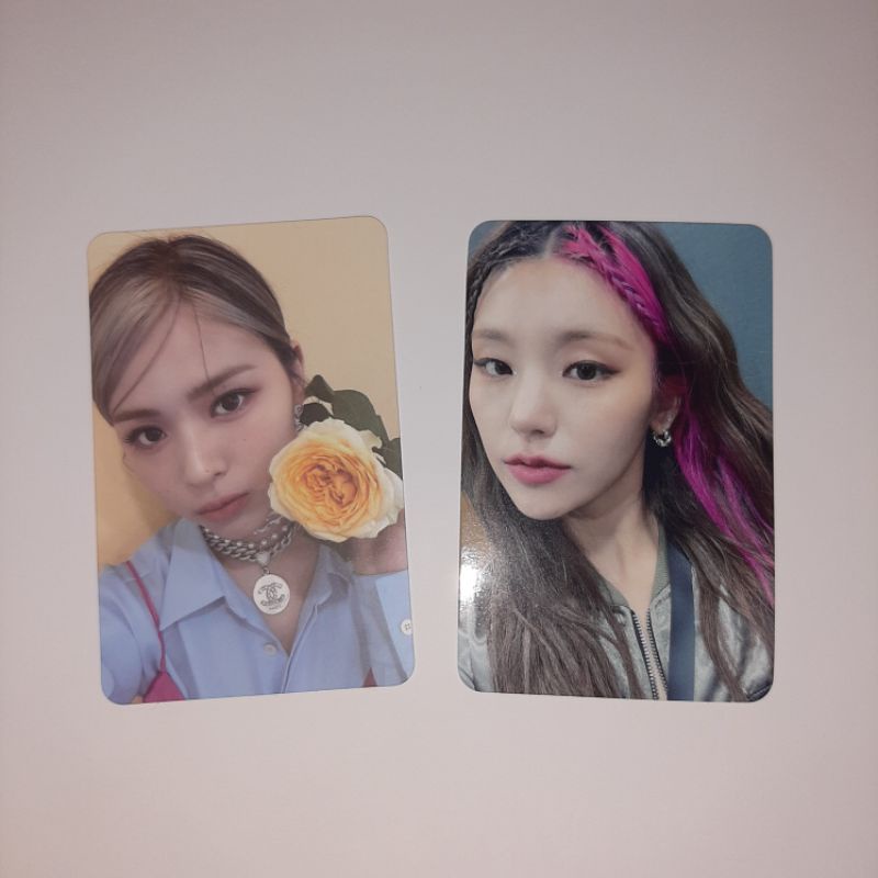 Photocard PC Crazy In Love CIL Ryujin Bunga Yeji Bene Soundwave 4 Official