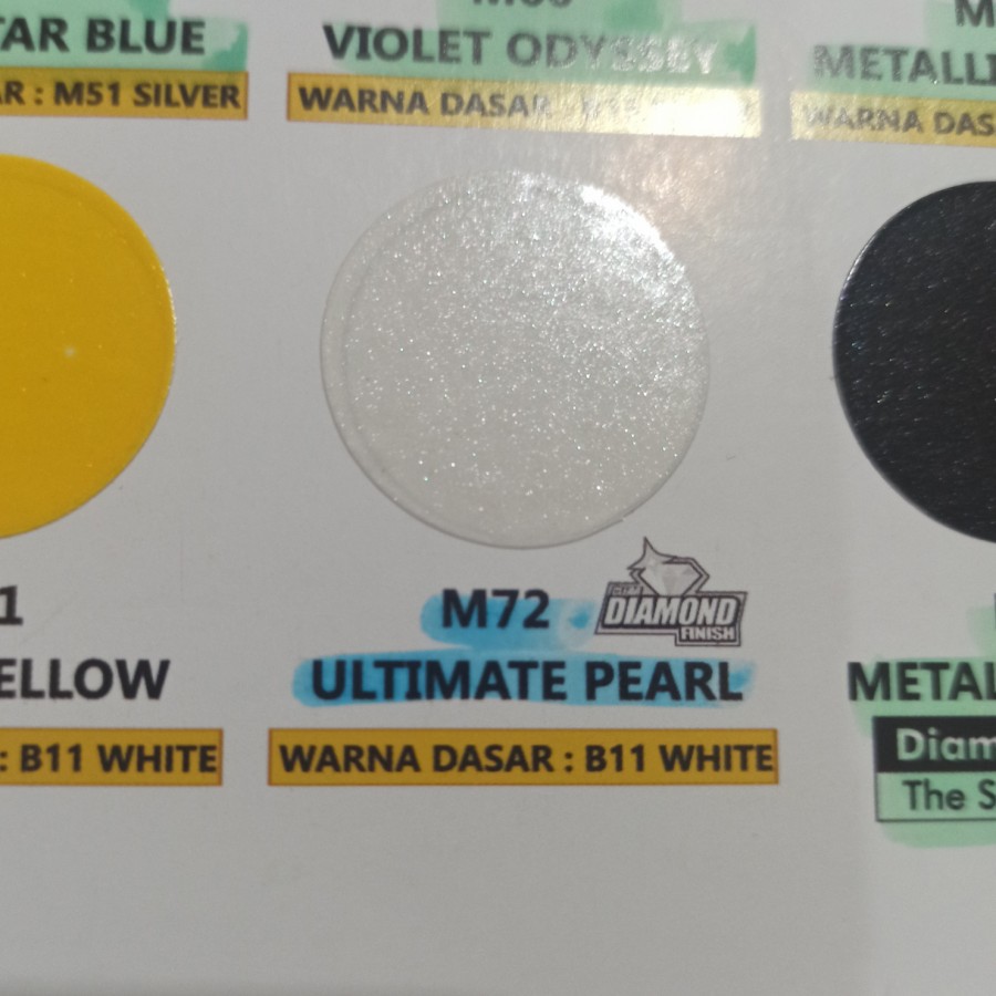 SAPPORO ULTIMATE M72 ULTIMATE PEARL Mutiara Cat Semprot Pilox Pylox