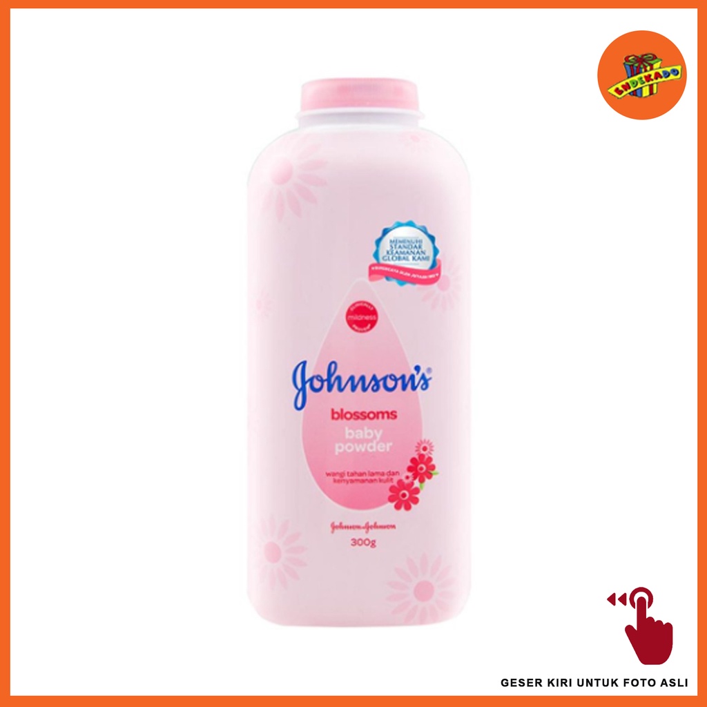 JOHNSON'S BLOSSOMS BABY POWDER 300g - Bedak Bayi