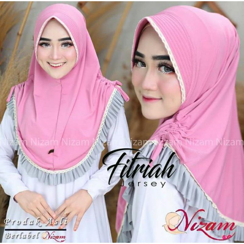 Jilbab Instan DK Serut Kanan Kiri R432