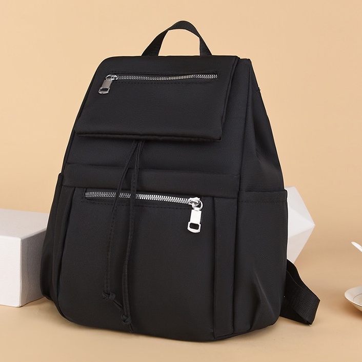 TAS RANSEL WANITA BACKPACK IMPORT ANTI AIR HITAM DUDLEY TA473B5 CEWEK KOREA GENDONG PUNGGUNG SEKOLAH KULIAH KERJA BESAR BATAM BRANDED FASHION KEKINIAN REMAJA