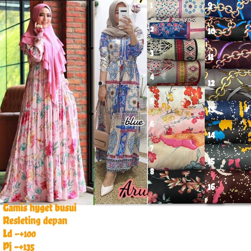 PAKET USAHA GROSIR 1(100rb get 5pcs gamis)