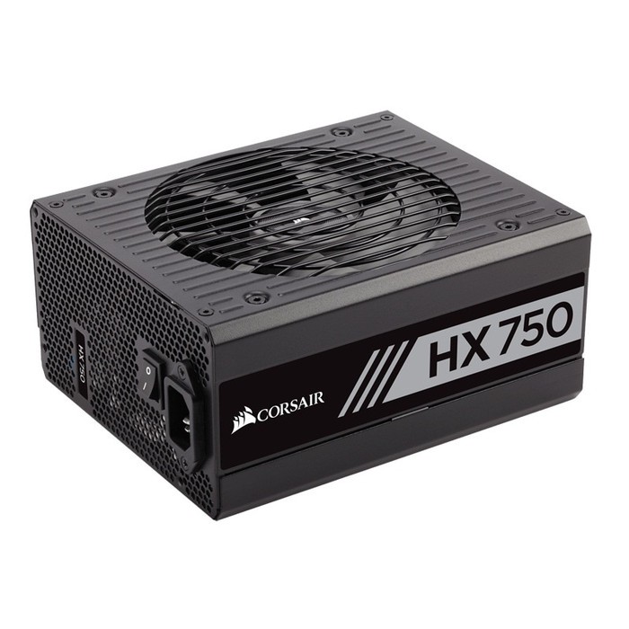 Corsair HX750 750W 80 PLUS PLATINUM Certified Fully Modular PSU