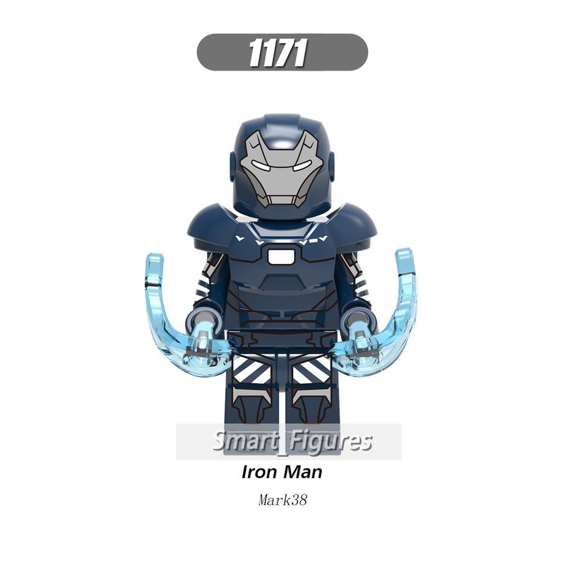 X0246 Mainan Action Figure Iron Man Minifigures Mark 6 22 36 37 38 40 41 42 Marvel Untuk Koleksihadiah Anak