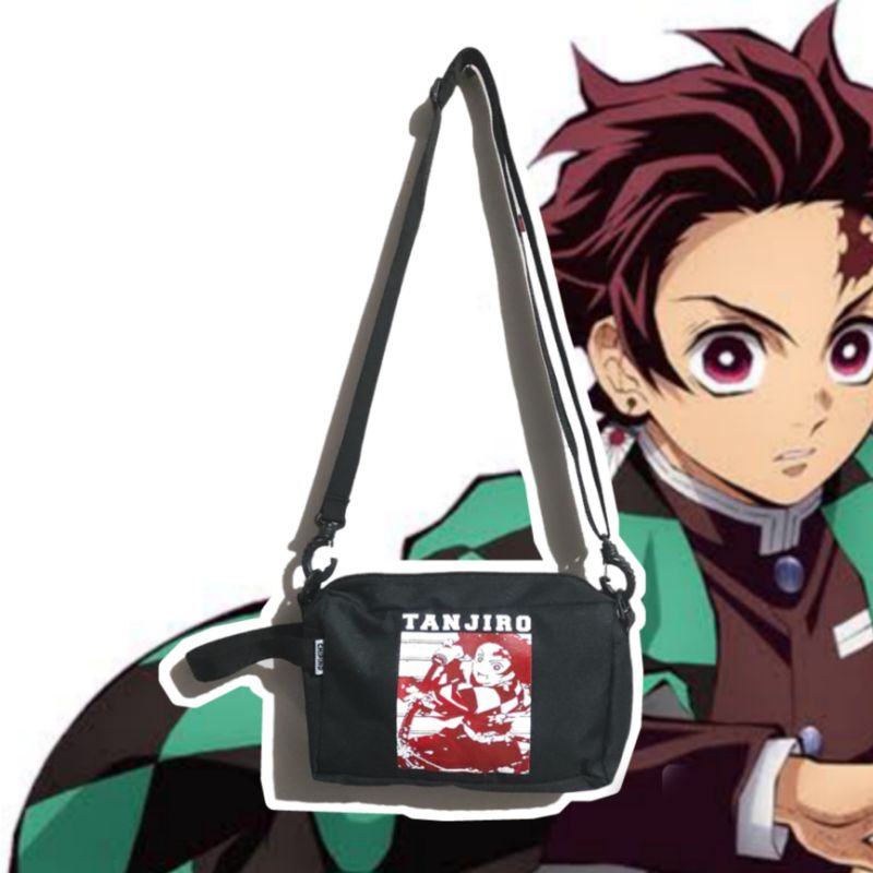 EGY- SLING BAG TANJIRO KAMADO Demon Slayer Tas Kimetsu No Yaiba Tas Tanjiro Tas Anime Kimetsu No Yai