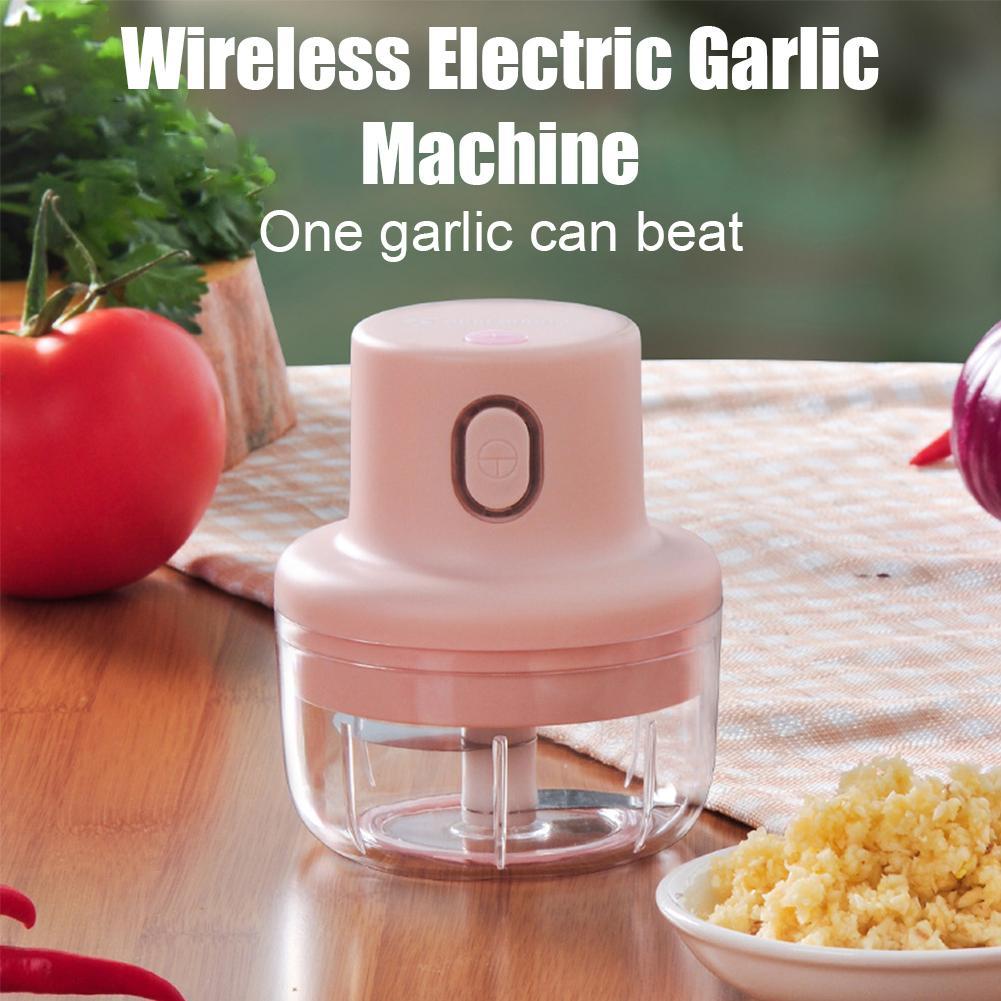 Blender Mini Elektrik Wireless Untuk Mencincang Bawang Putih/Jahe/Sayuran