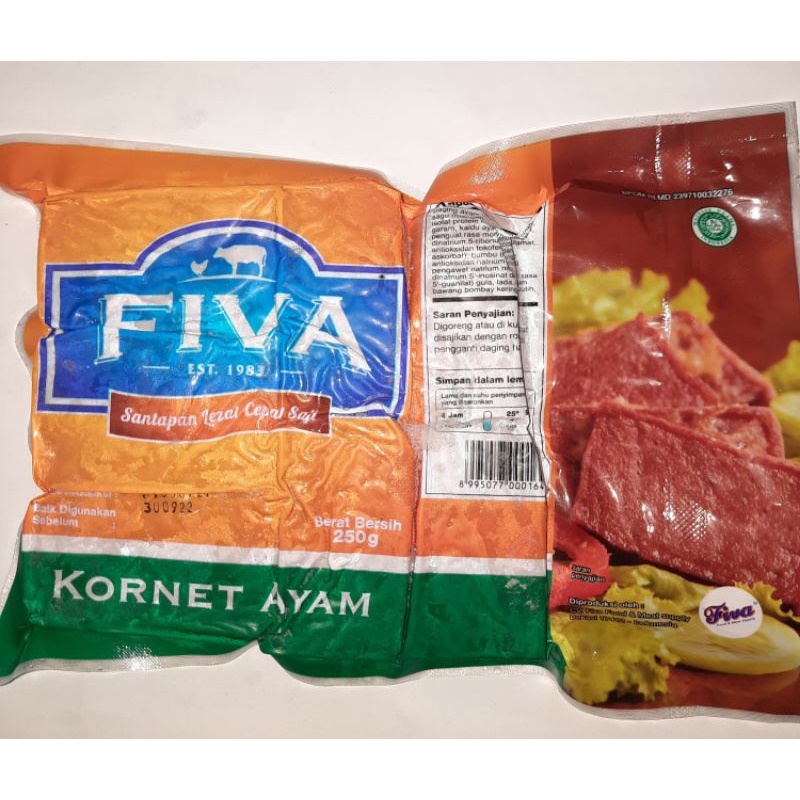 

Kornet Ayam Fiva 250gr