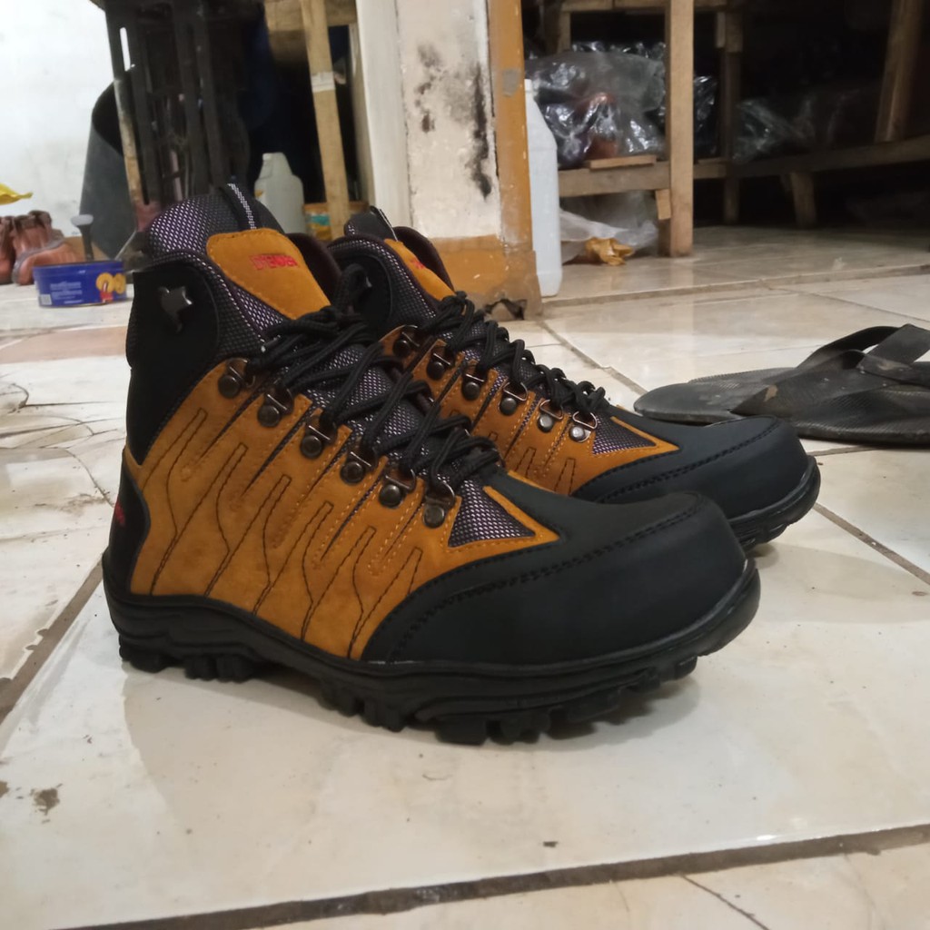 Sepatu Boots safety Pria D'BOBS Original Aoutdor 6inci