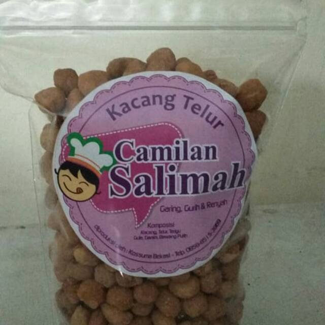 

Kacang telur homemade