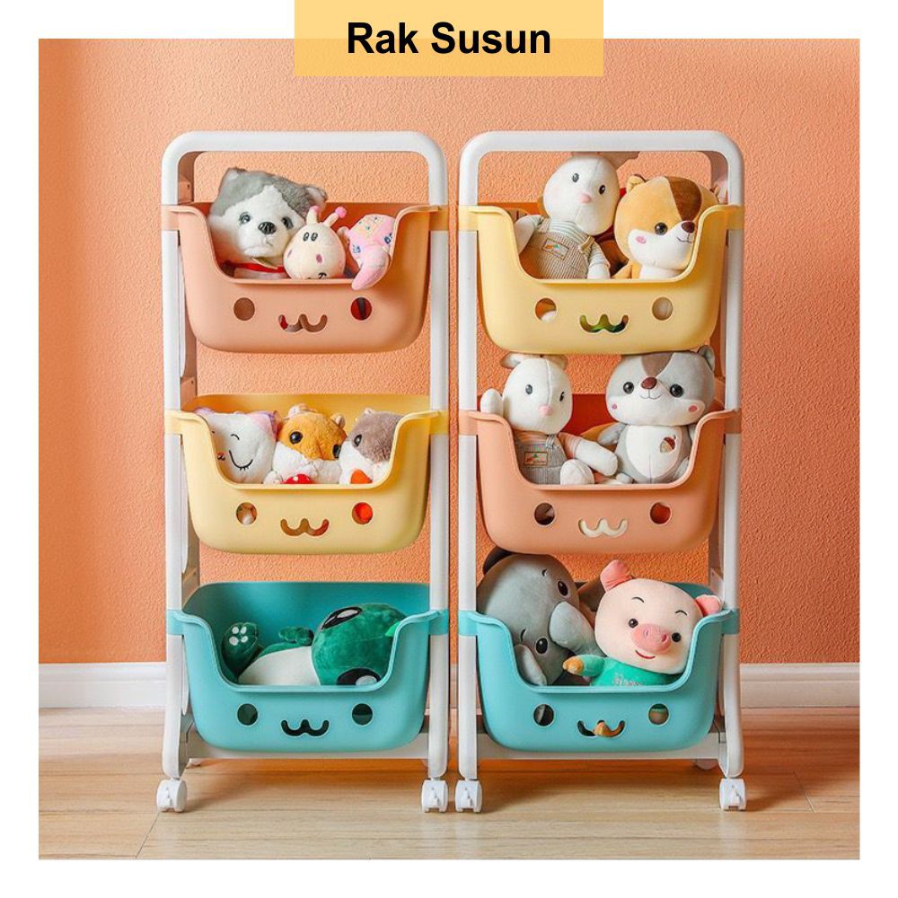 Rak Roda Susun Rak Dapur Kamar Mandi Tempat Penyimpanan Rak Roda Susun Rak Dapur Kamar Mandi Tempat Penyimpanan