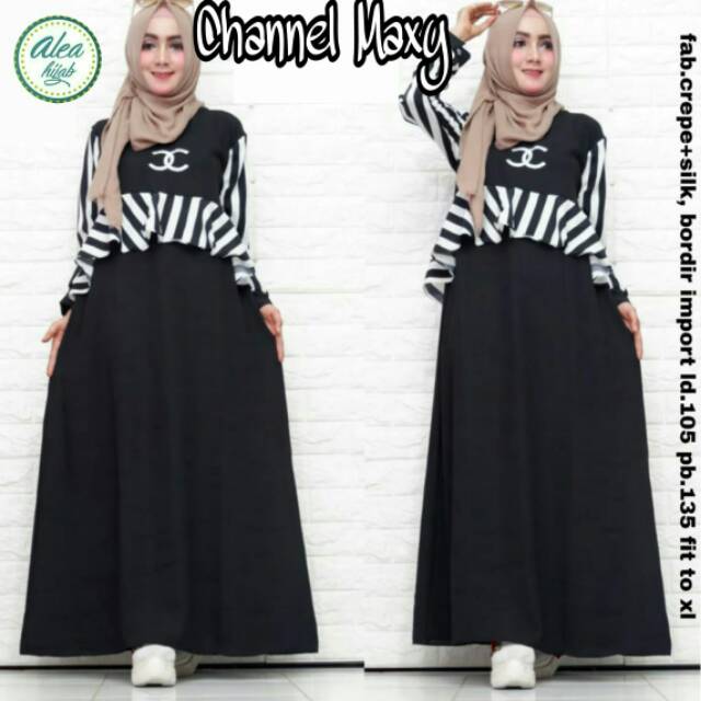 Baju Wanita Chanel Maxy