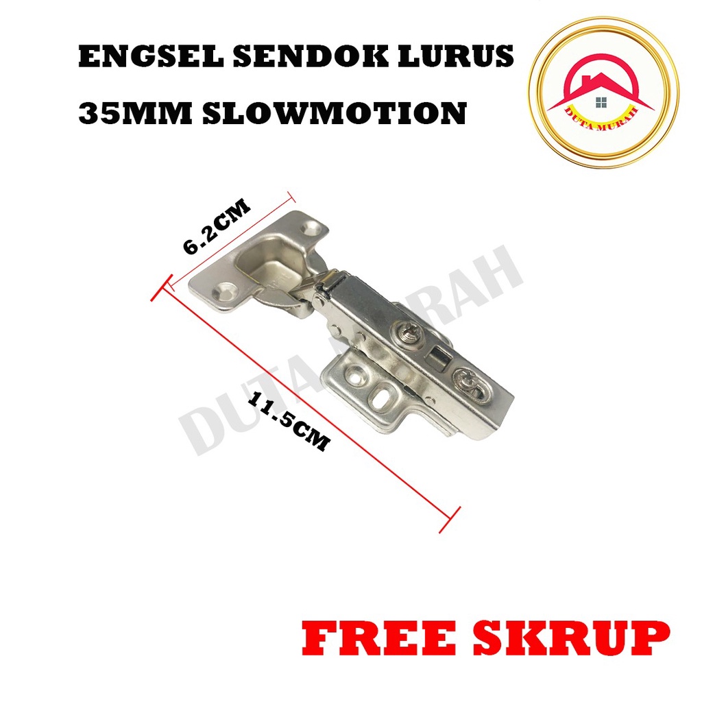 Engsel Sendok Slow Motion 35 mm Klip-On AP 4 EKN isi 1 set (2 pcs).