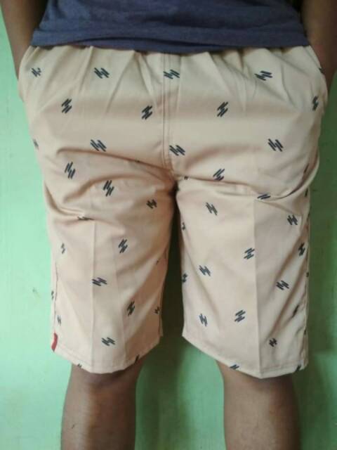 (UNISEX) CELANA PENDEK PRIA WANITA MOTIF/ DISTRO RIP MURAH/CELANA CHINO MOTIF