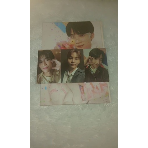 PHOTOCARD SEVENTEEN MINGYU DK SEUNGKWAN CARVER FTS
