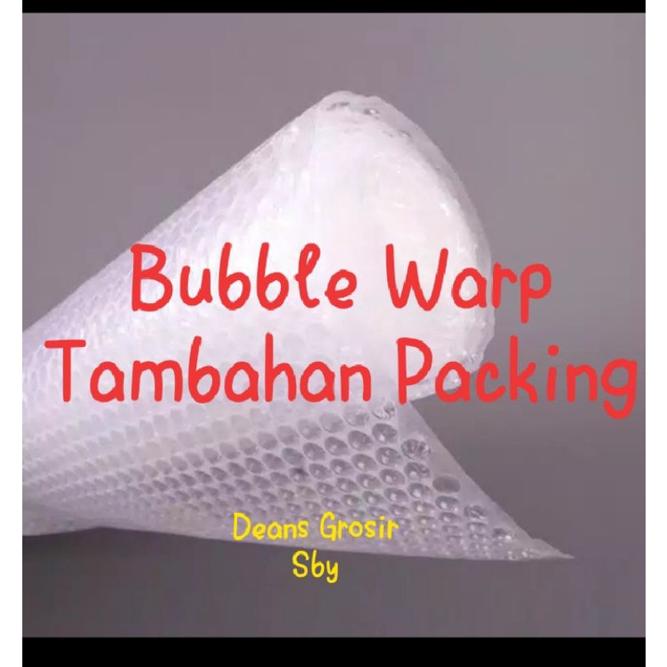 

Bubble Warp Tambahan Packing PENGAMAN PACKING