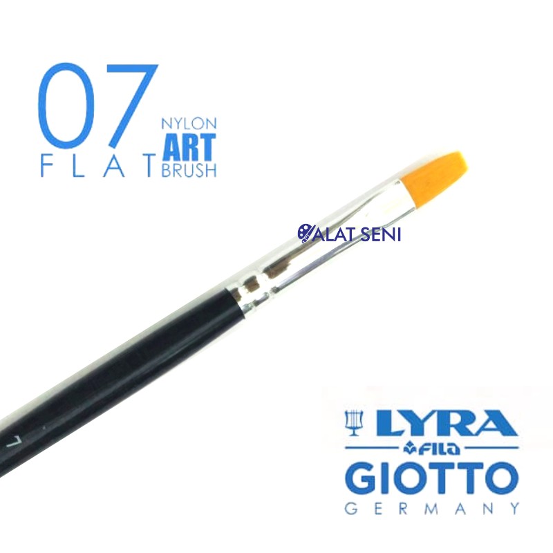 

Kuas Lyra Pipih 07 - Lyra Taklon Art Brush Flat No.07 - Kuas Lukis Lyra - Lyra Art Brush Flat No. 07