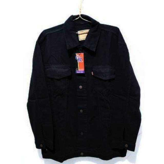 BISA COD / JAKET JEANS COWOK JUMBO / JAKET JEANS MURAH 100% ORIGINAL