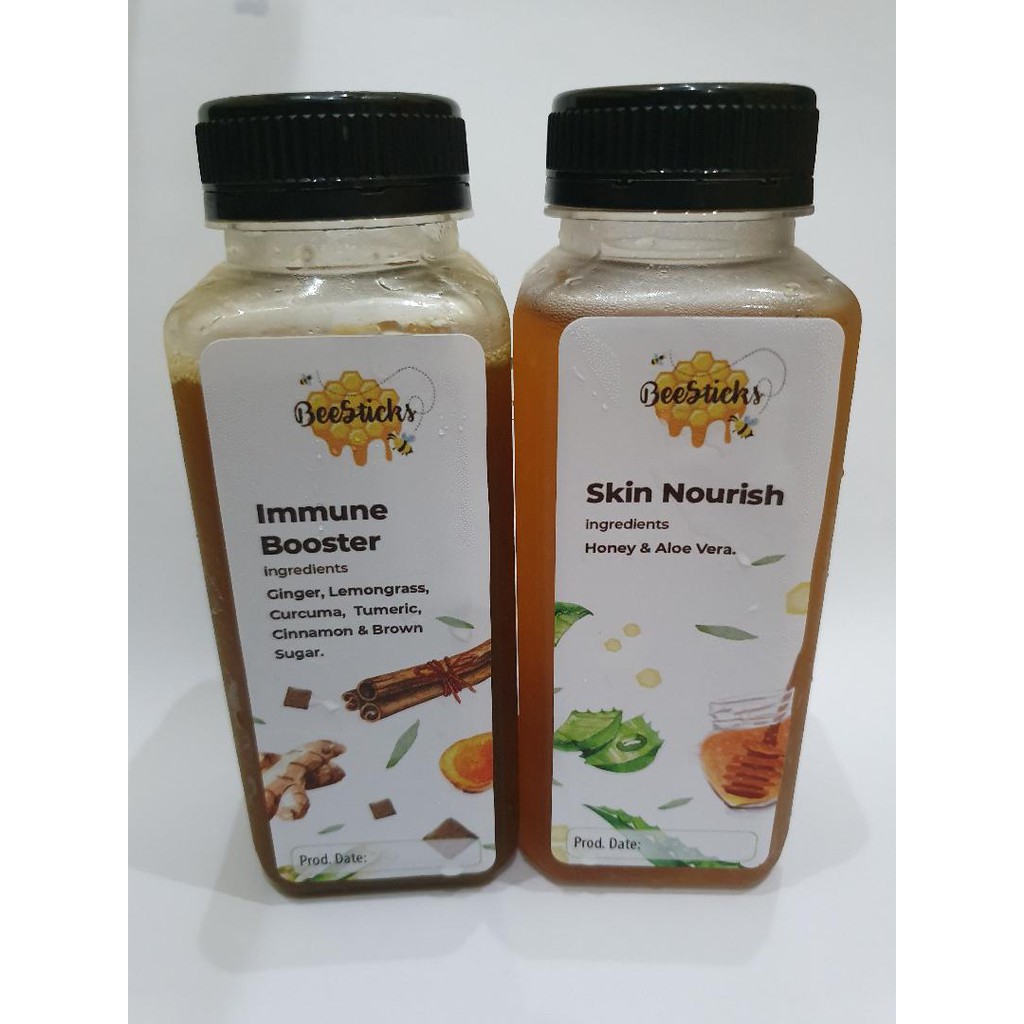 

Bee sticks - Mpon Mpon + Aloe Vera Honey drink package