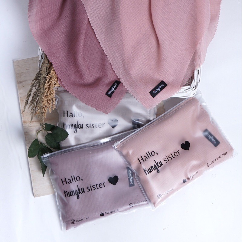 Cyra Waffle/ Voal Waffle Hijab Waffle