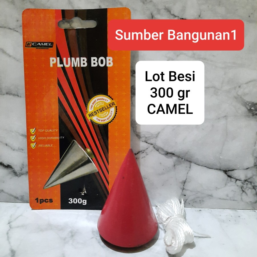 Lot besi 300 gram CAMEL lot timbangan tukang