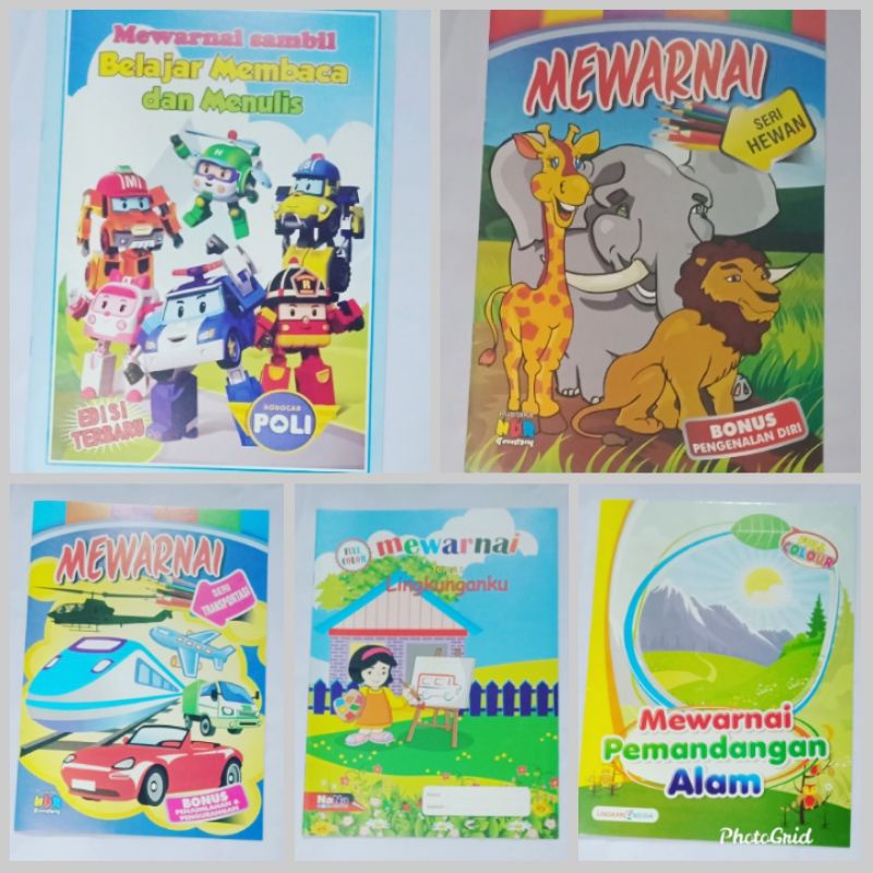 

Ecer Buku Mewarnai Anak Paud/Tk/SD (atk)