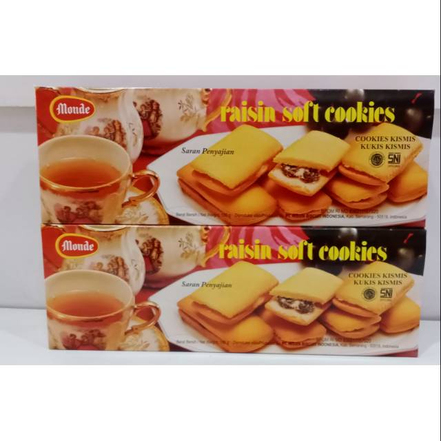 

Raisin soft cookies