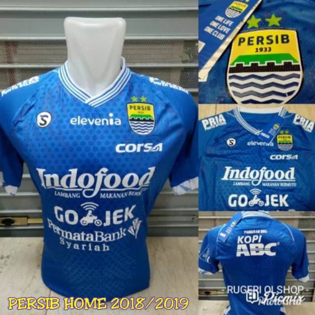 JERSEY PERSIB HOME 2018 /2019 LIGA 1 GOJEK