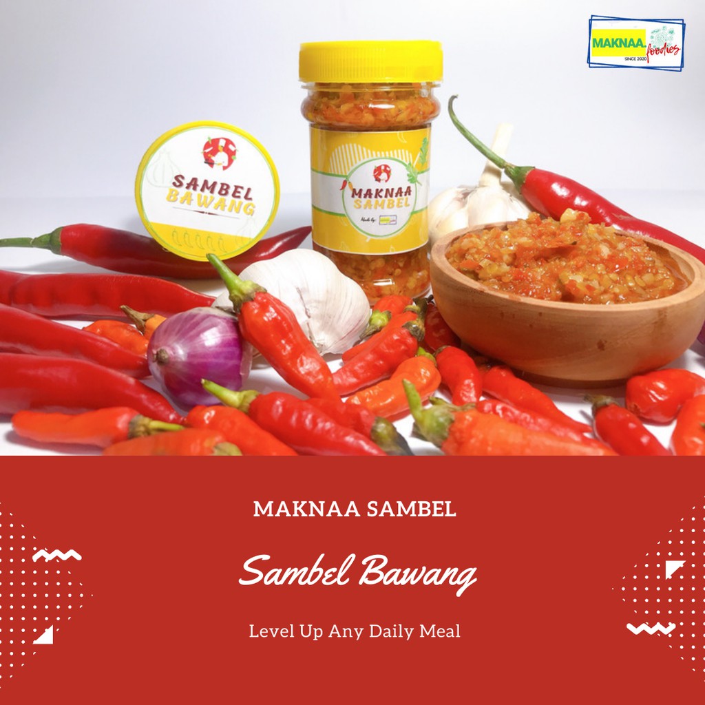 

[MAKNAA SAMBEL] MAKNAA SAMBEL BAWANG | SAMBAL BAWANG by MAKNAA.foodies