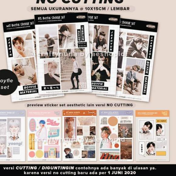 

Mall Sticker case hp TXT aesthetic boyfie pack set tumblr stiker kpop yeonjun soobin taehyun beomgyu