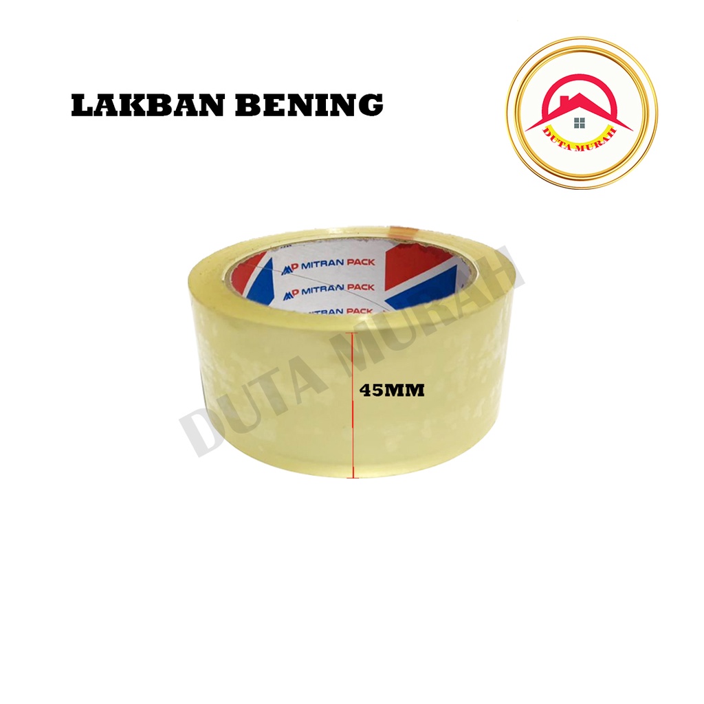 Lakban Bening / Coklat 45 mm 80 Yard Cortape / Kiwi